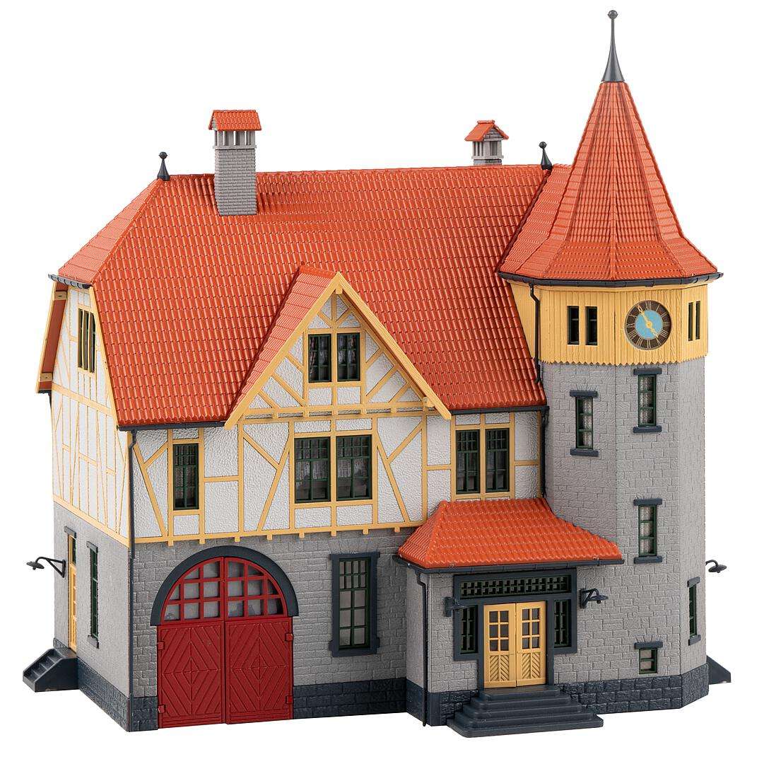 Town hall with fire brigade garage thumbnail 3