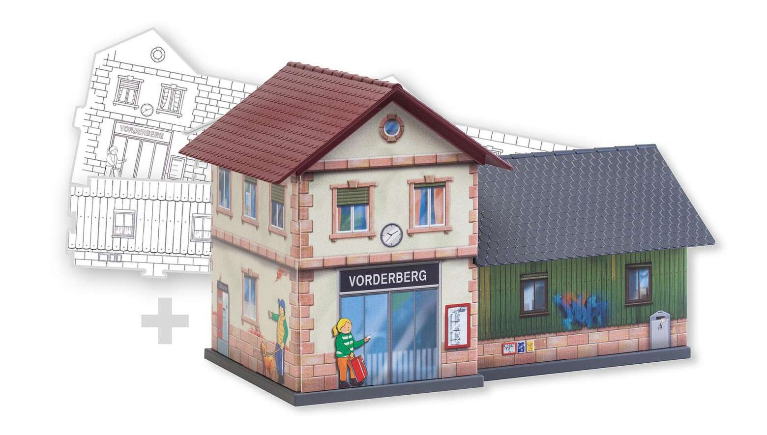 BASIC Station, incl. 1 paintable model