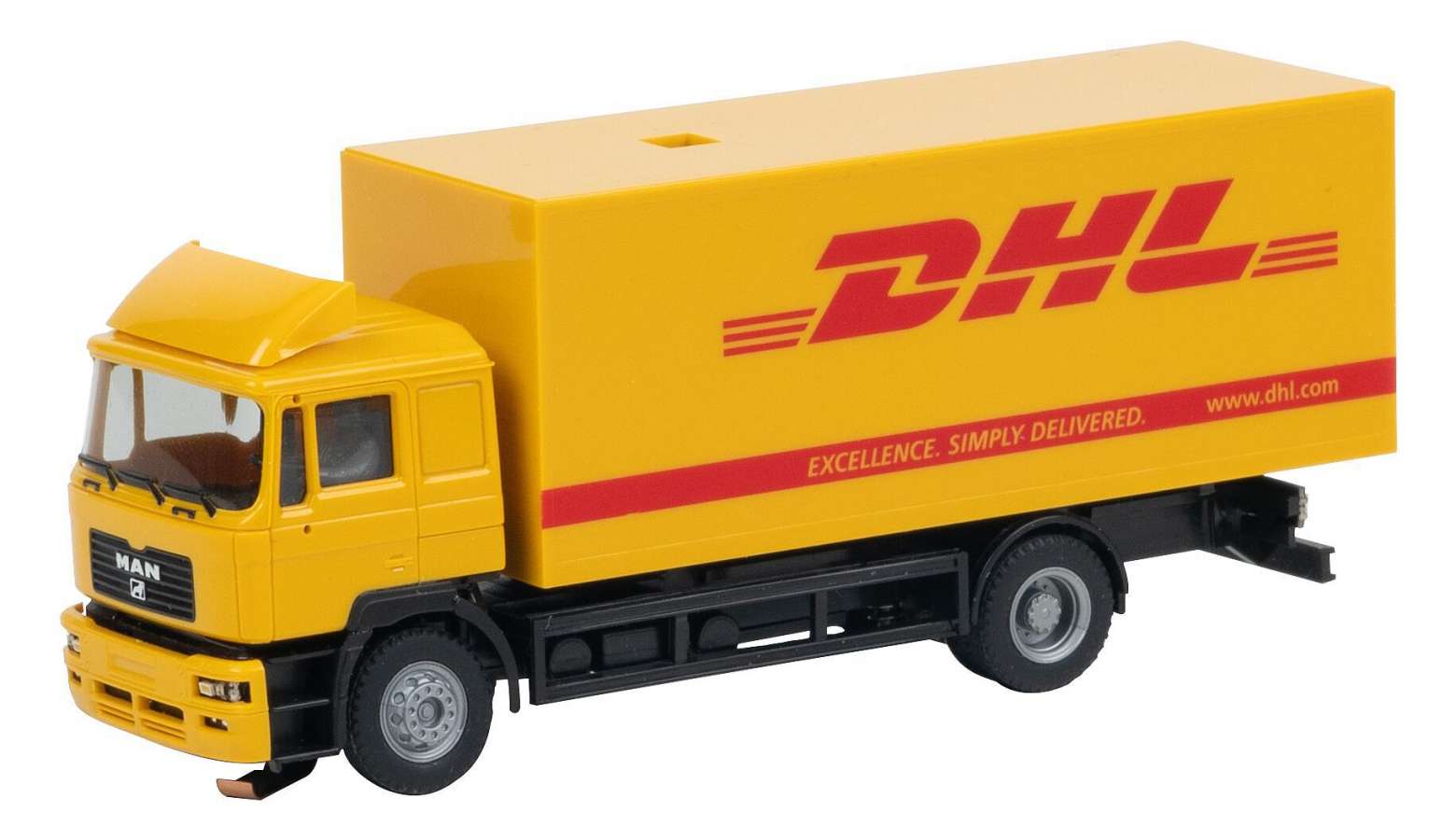 Car System Digital Truck MAN F 2000 DHL (Herpa) thumbnail 3