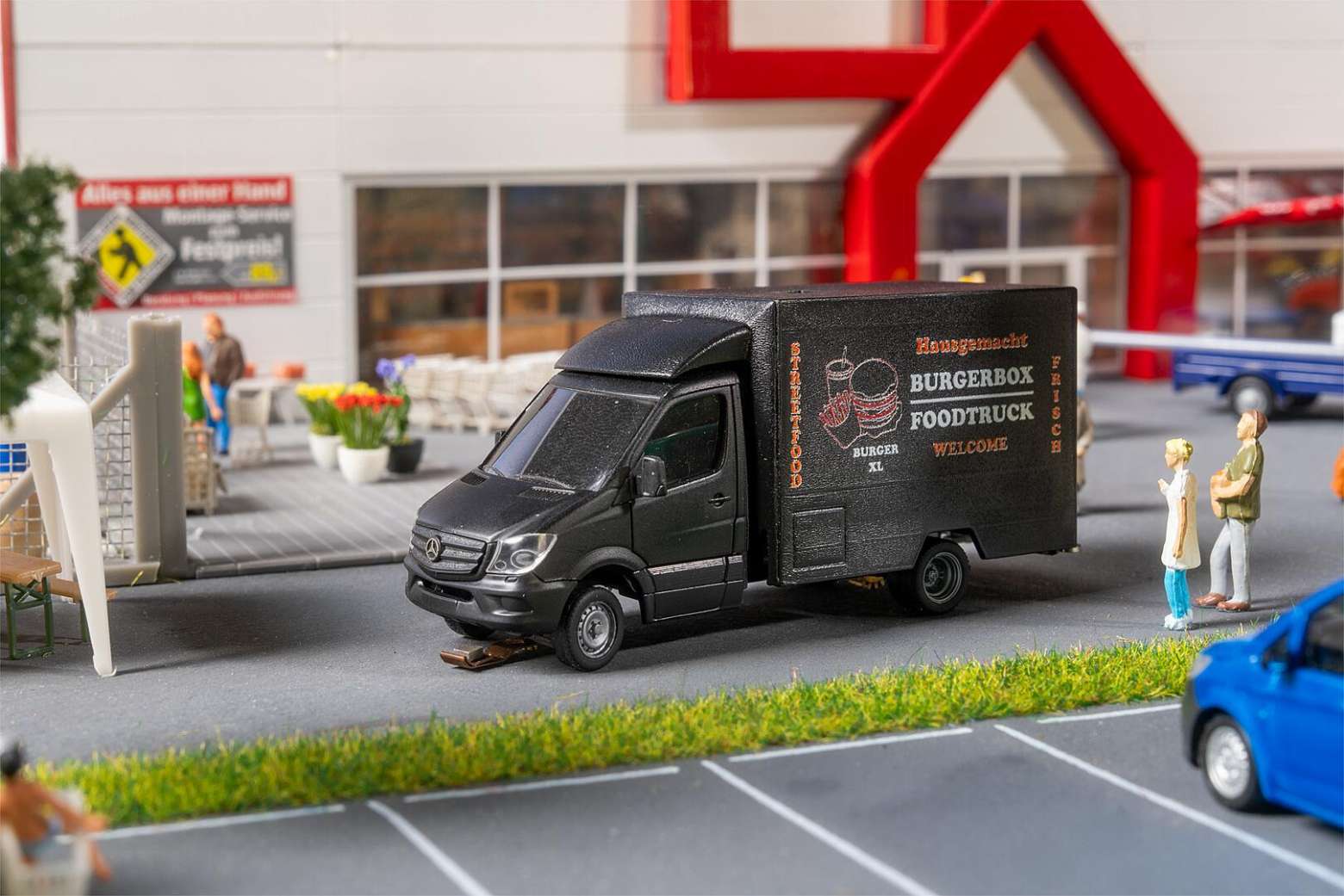 Car System Digital MB Sprinter Foodtruck (HERPA)