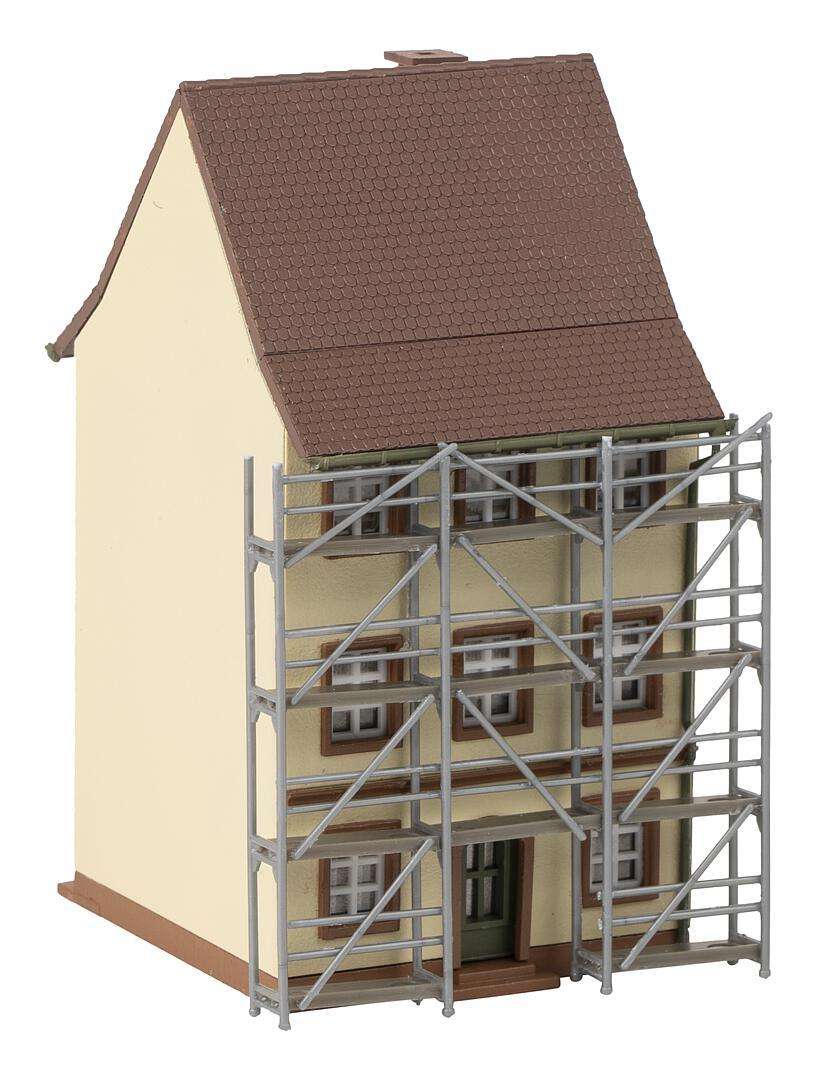Old-Town house with scaffolding thumbnail 2
