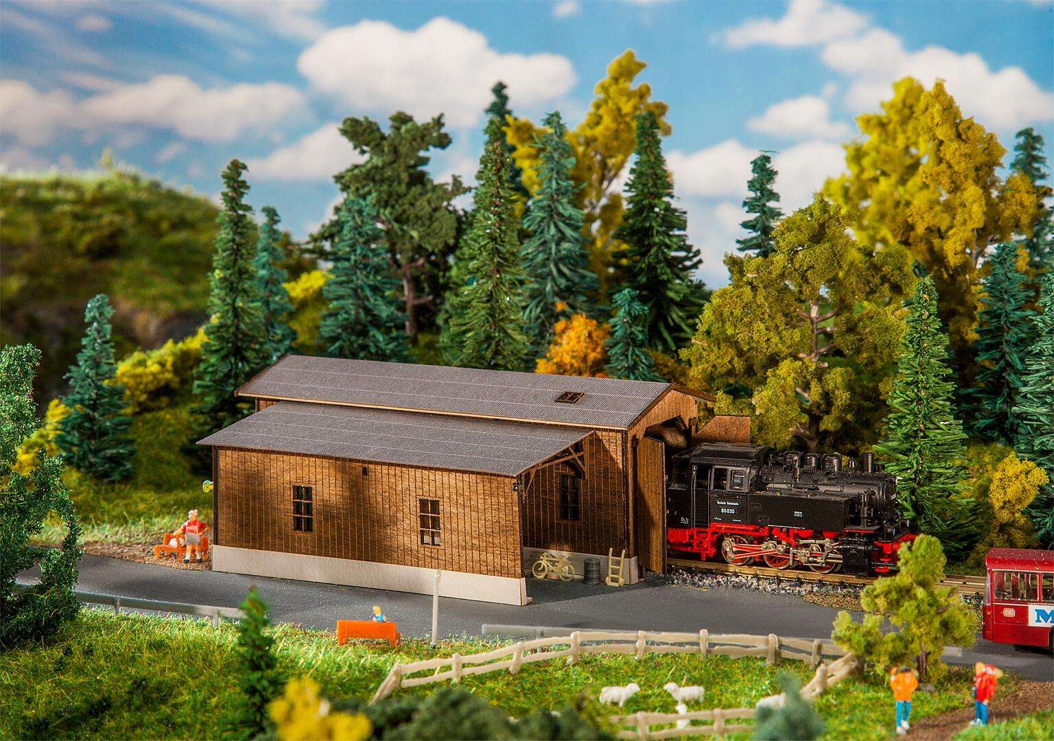 Oberharmersbach Railcar depot