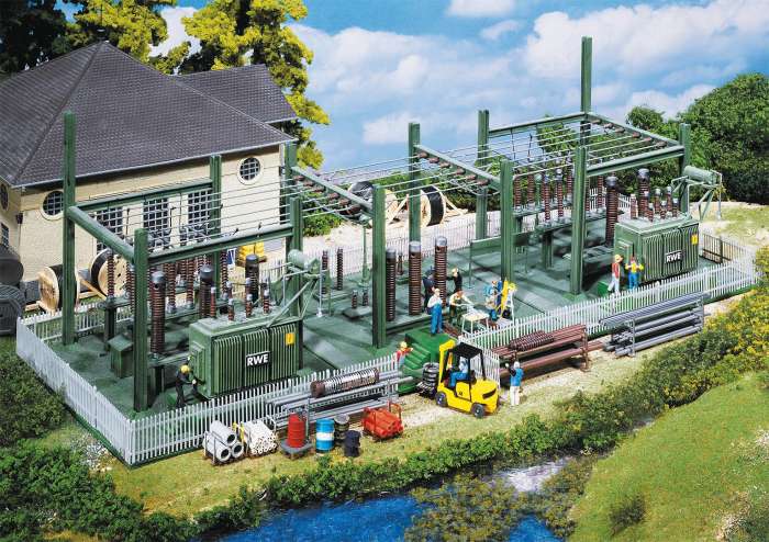 スラグ除去システム(faller HO 120242) Gas cleaning | Busy world of business | Miniature worlds | EN