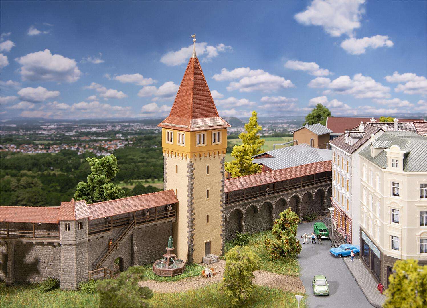 City Tower Old-Town wall set