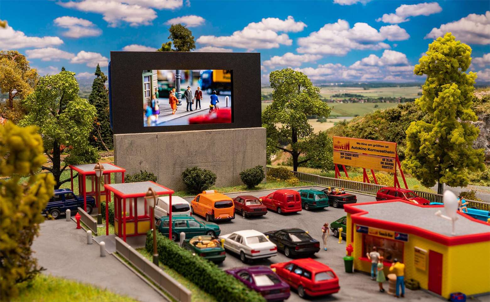 Drive-in movie theatre