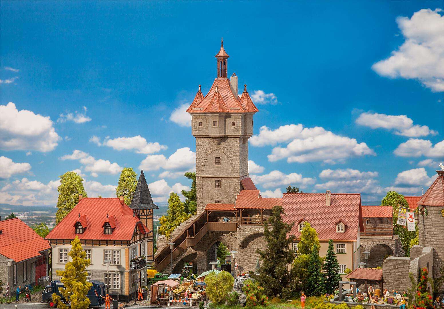 Historical town gate