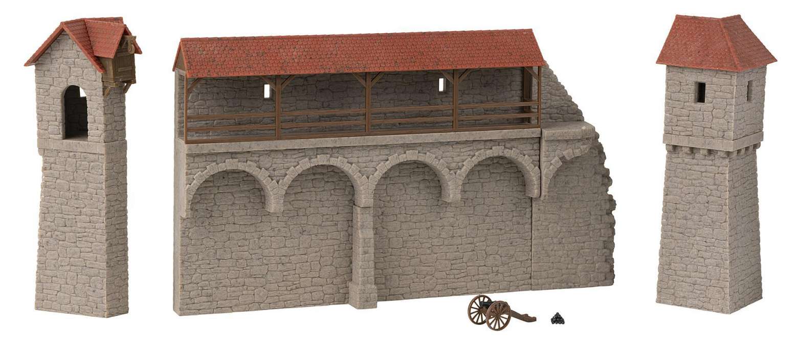 Fortified Towers Old-Town wall set thumbnail 2