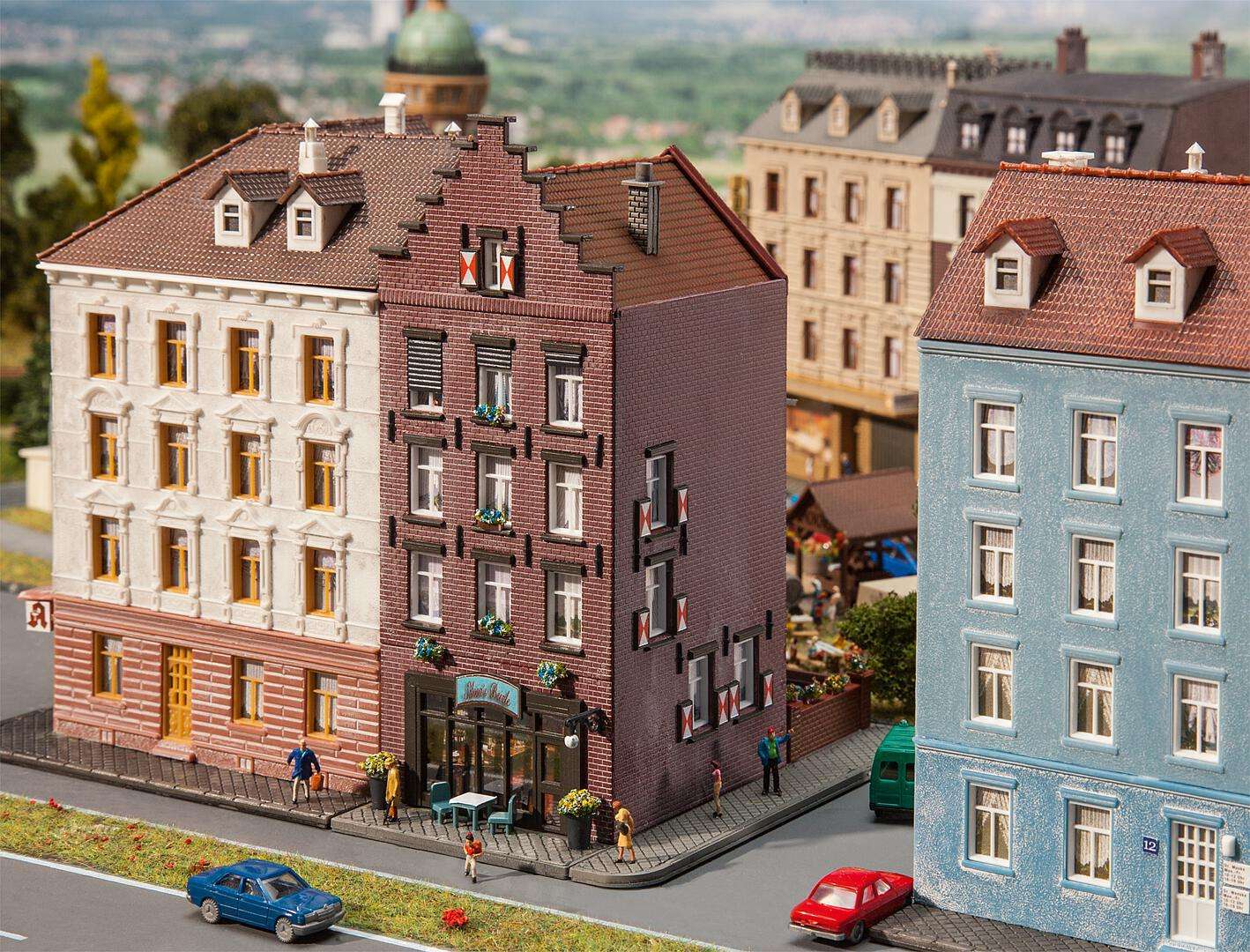 Old town house with bar