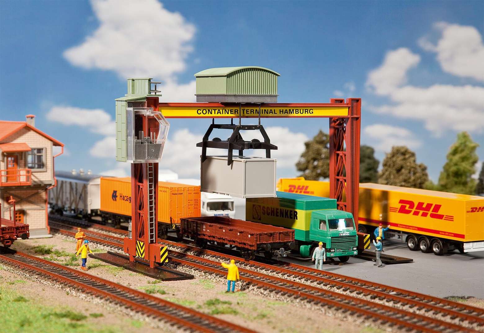 Container bridge crane