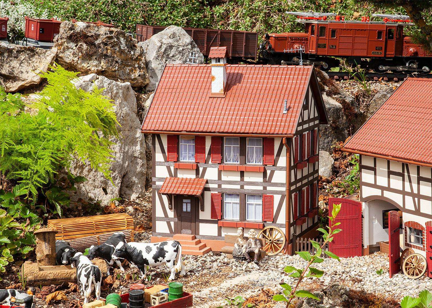 Half-timbered house