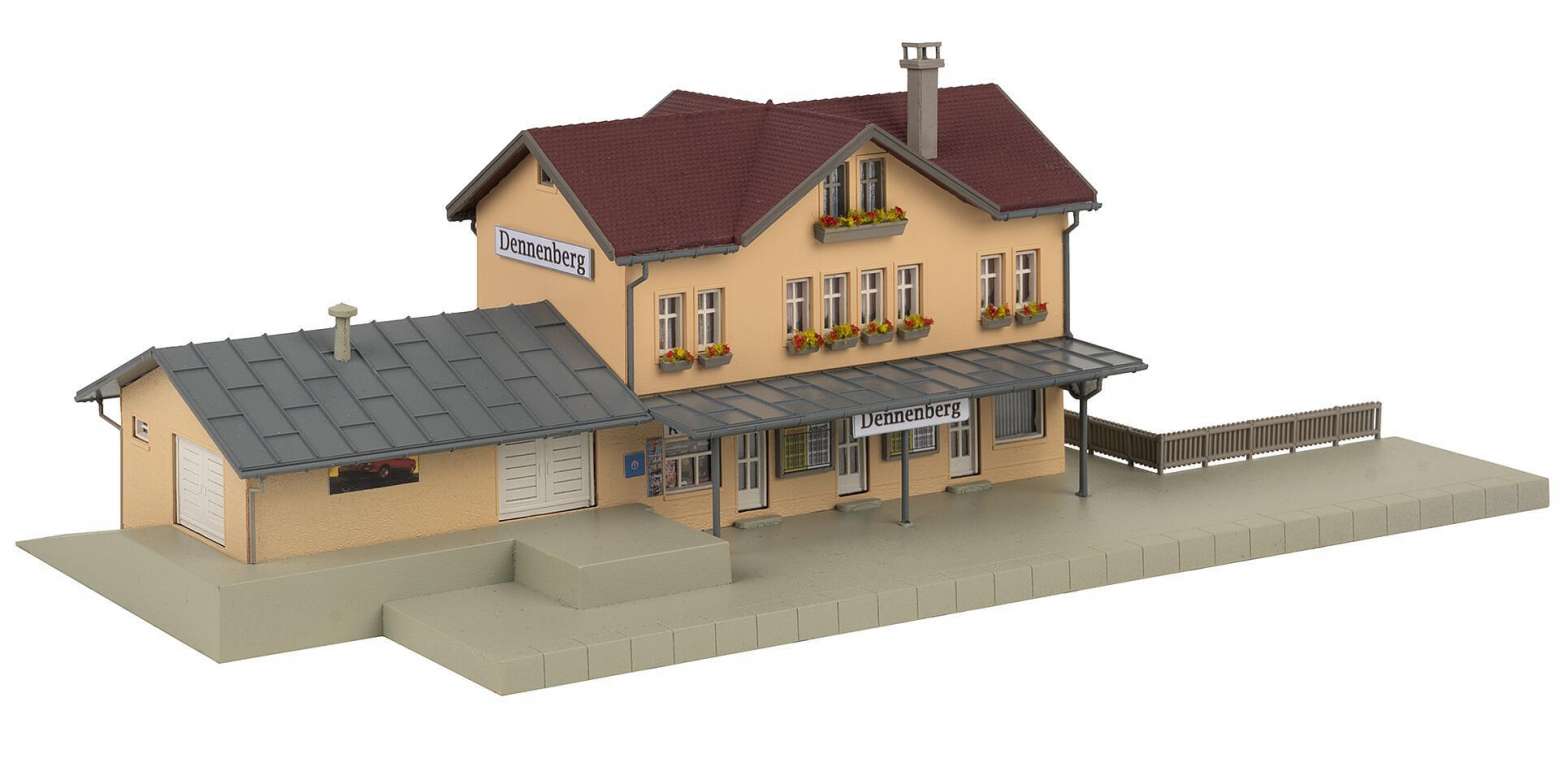 ZS204 Faller Train Maquette decor Ho B-154 Gare marchandise Goods depot