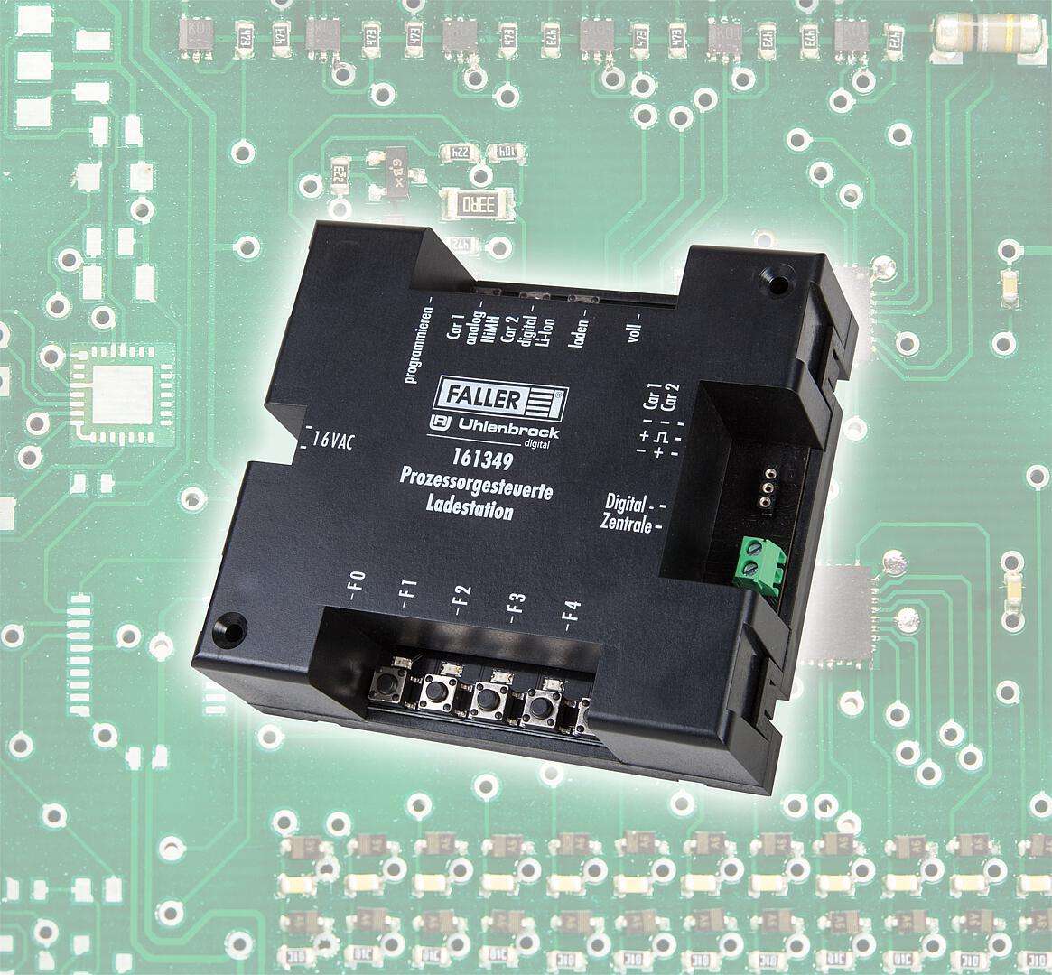 Processor-controlled charging unit