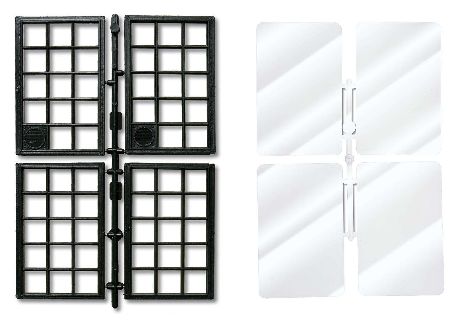 Window and window glass