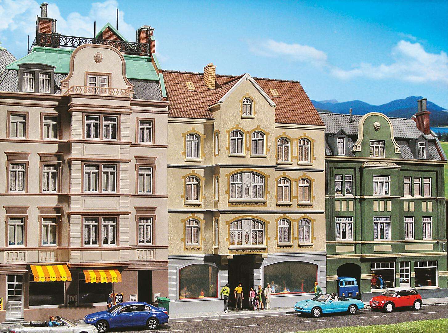Town house with pub