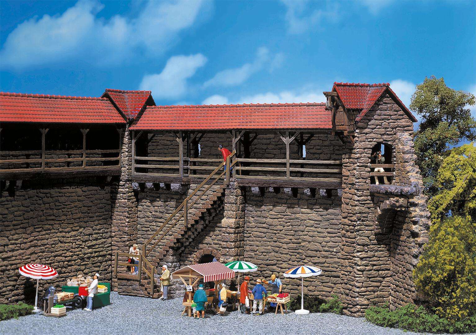 2 Old-Town peel towers