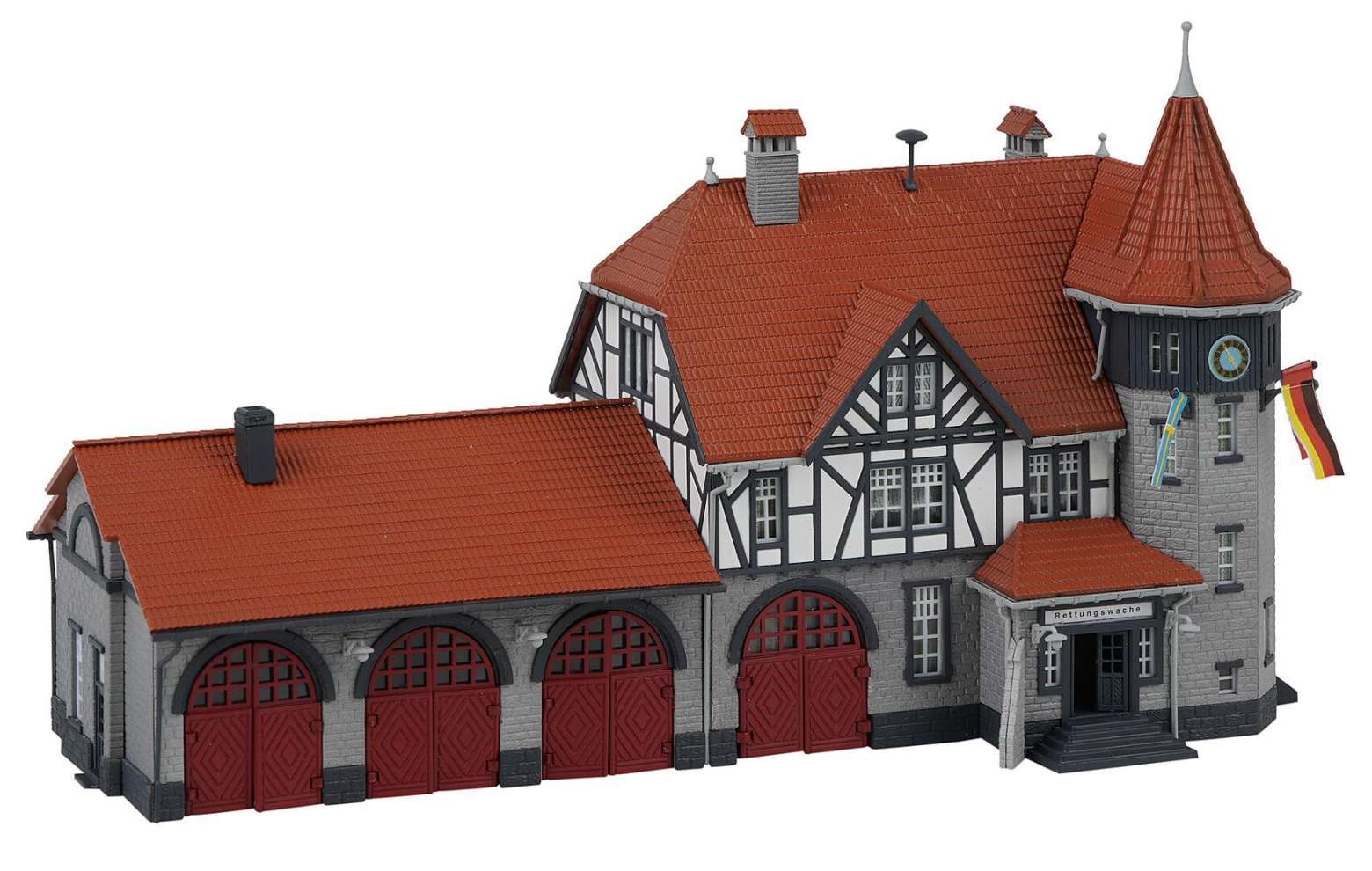 Town hall with fire station thumbnail 3