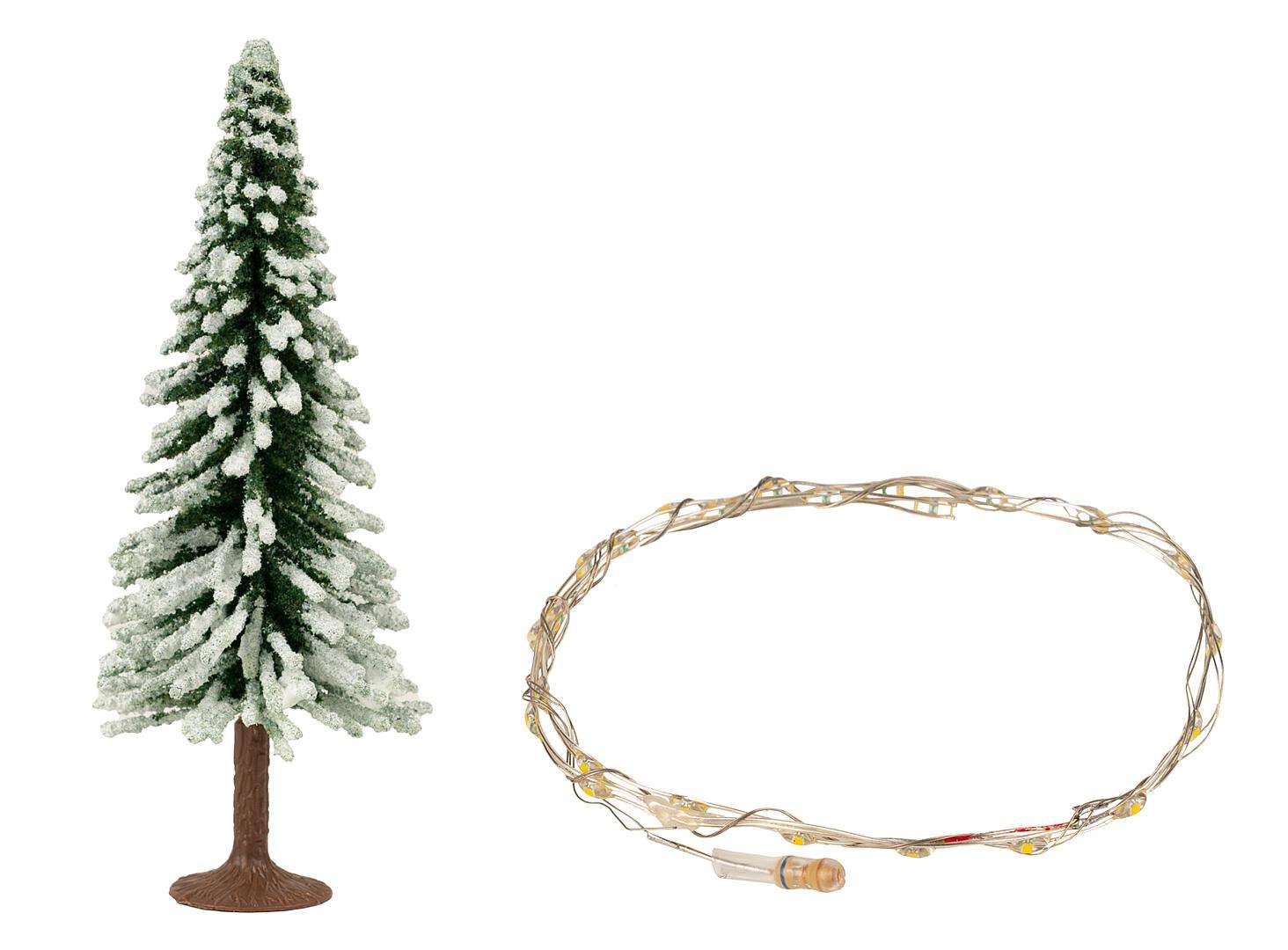 Christmas tree with lighting thumbnail 2