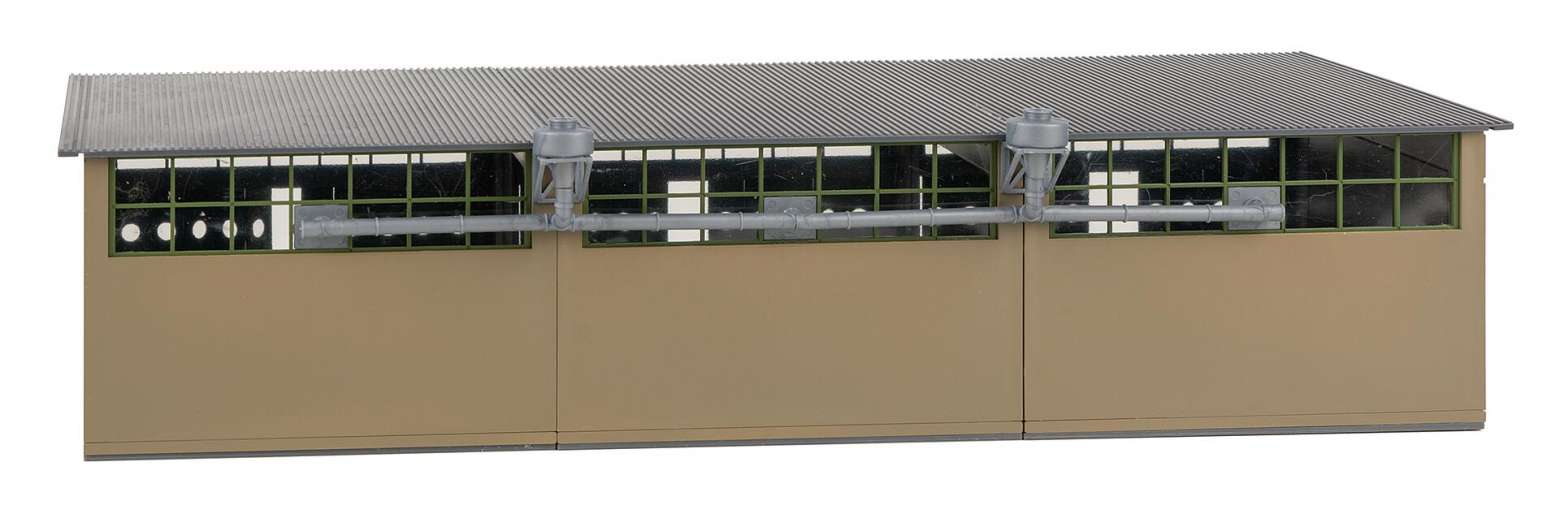 FALLER 144106 - Kit Base Militare Con Officina Riparazioni Veicoli - Modellismo In Scala - Giocattolo Per Bambini - 2