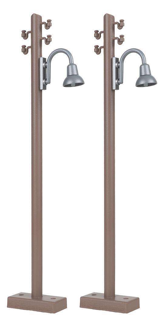 Wooden pole with arc light, 2 pieces thumbnail 2