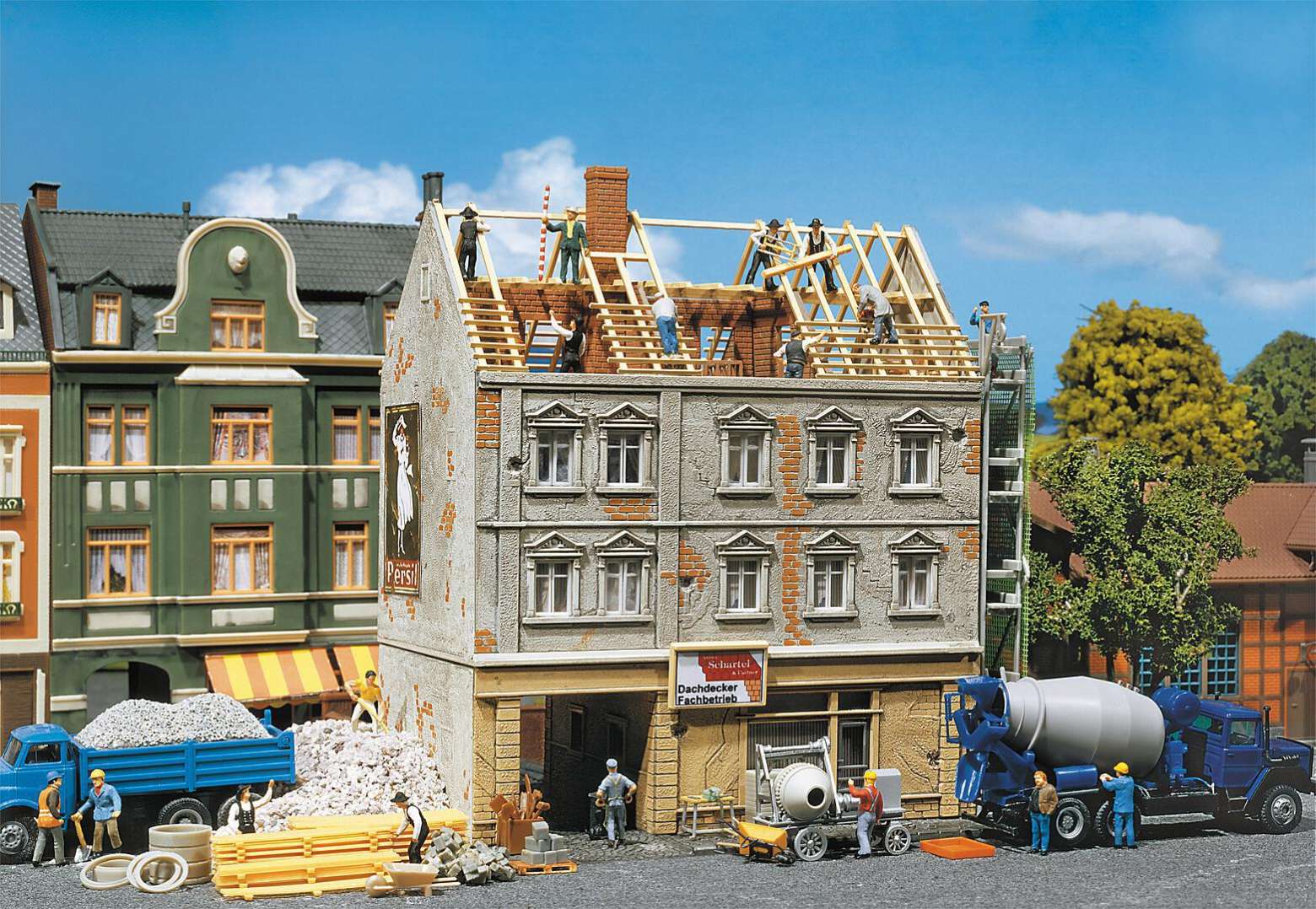 Town house under renovation