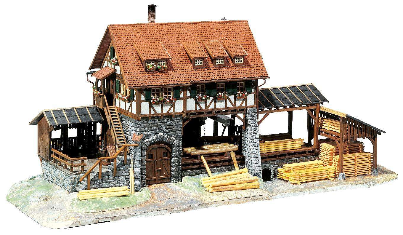 スラグ除去システム(faller HO 120242) Sawmill | Black Forest | Specific regions | Miniature worlds | EN