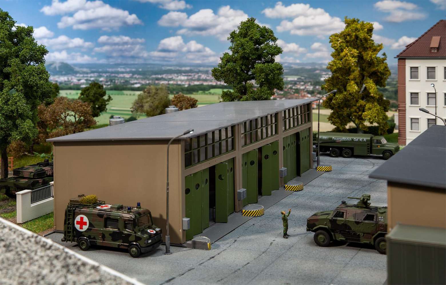 Small workshop hall