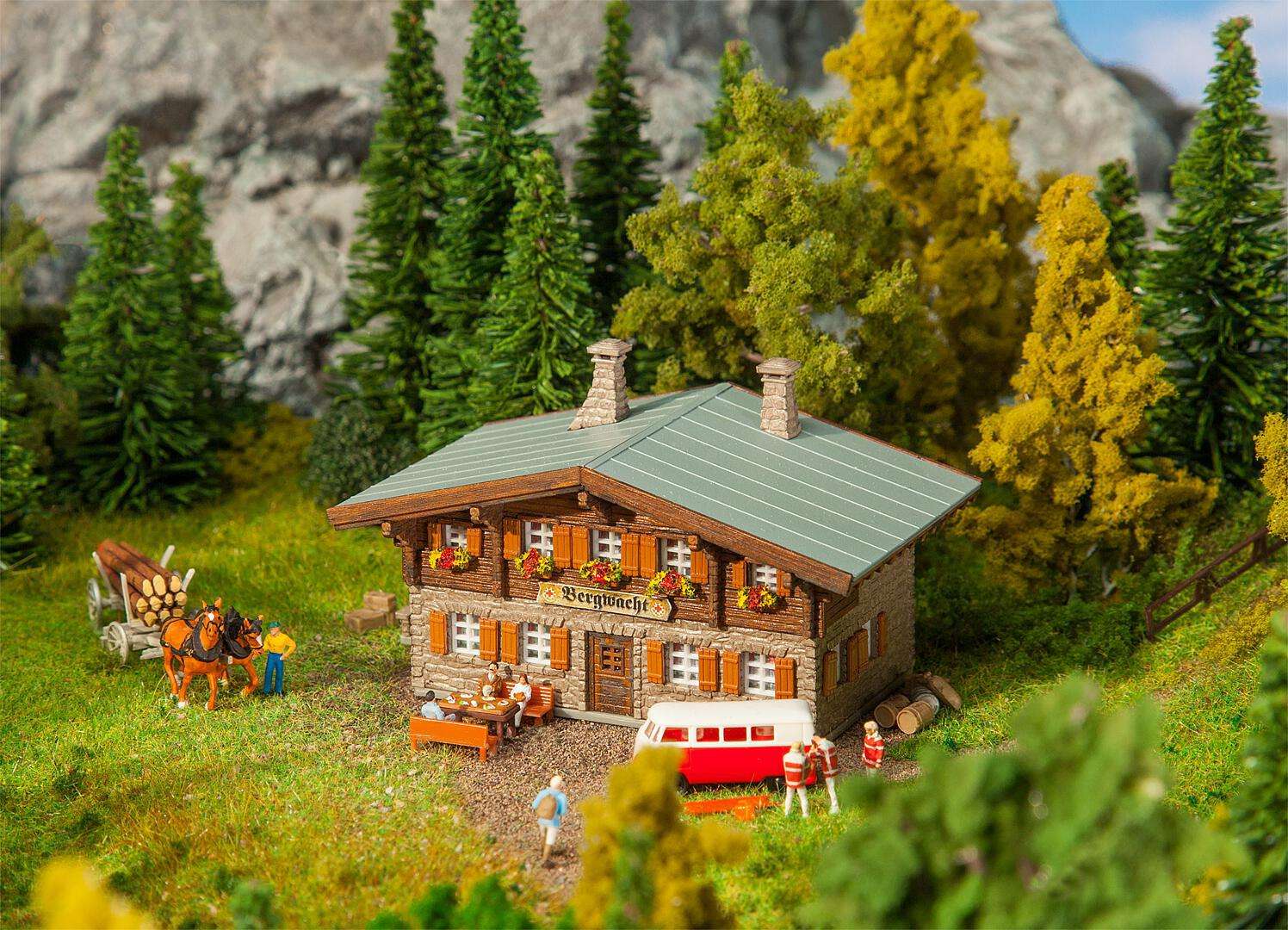 Mountain rescue chalet
