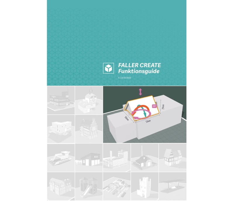 PDF-Download 'FALLER CREATE Funktionsguide 2022'