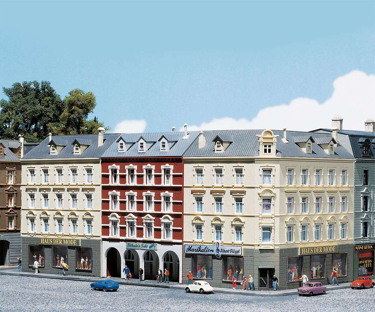 Row of town houses