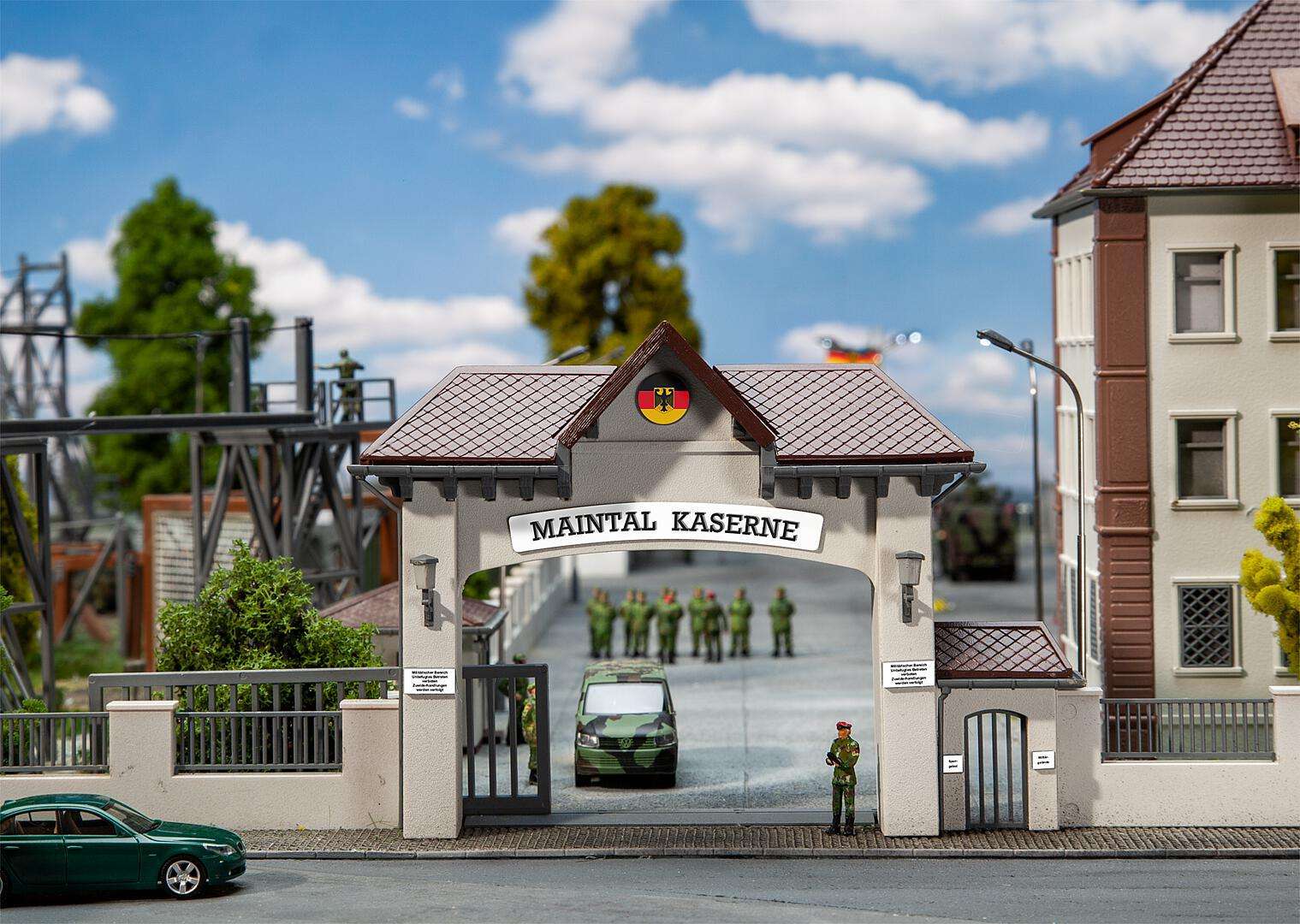 Barracks main entrance